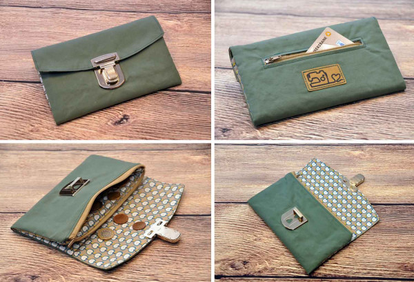 Geldbörse Ulla, Nähanleitung