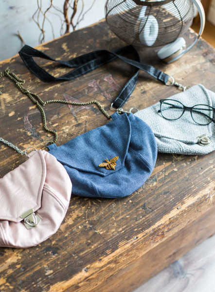 Designbeispiele Nähanleitung Handtasche KleineFeine zum Downloaden