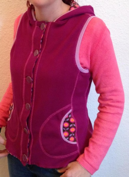 FrauVIKTORIA, Damenweste, Schnittmuster