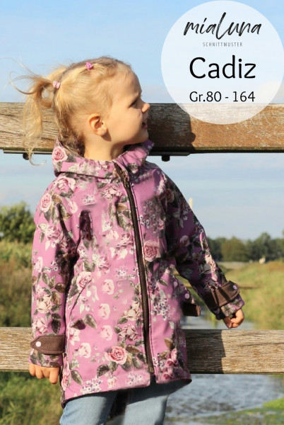 Cadiz, Softshellparka, Schnittmuster mialuna