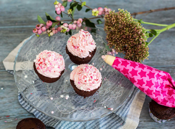 Nähanleitung Spritzbeutel, waschbar aus beschichteter Baumwolle