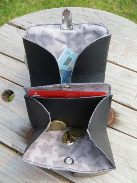 Gustav, die kleine Geldbörse - Schnittmuster und Nähanleitung