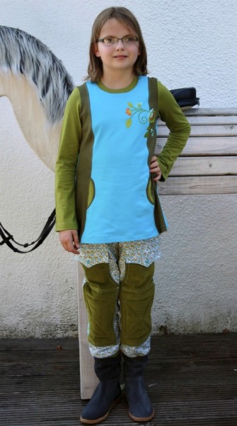 CLEMENTINE, Tunikashirt, Schnittmuster