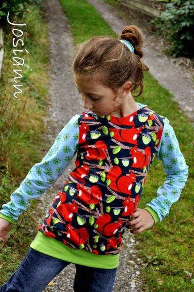 Rose, Kindershirt von miaLuna, Schnittmuster