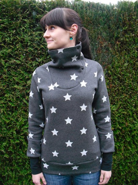 Lady Serena, Damen-Hoodie, Schnittmuster