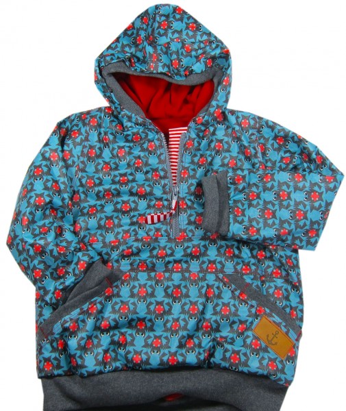 Schnittmuster Kinderjacke Windbreaker Xanthos farbenmix
