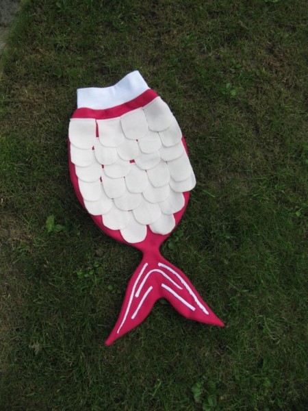 Meerjungfrau Kuschelflossen, Kreativ-FREEbook als Geschenk