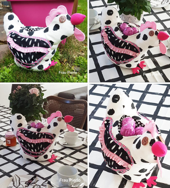 Eierhenne Hennriette, Nähanleitung