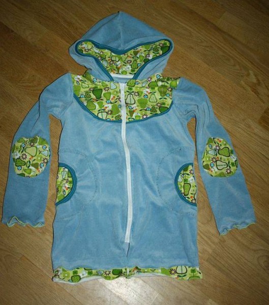 Bella, Mädchen-Sweatjacke, Schnittmuster