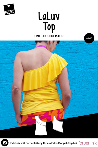 LaLuv Top, OneShoulder Sommertop, Ebook