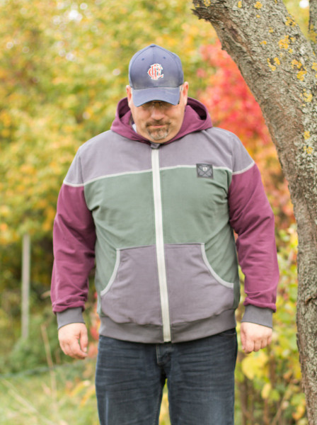 Mister Sky, Sweatjacke, Schnittmuster