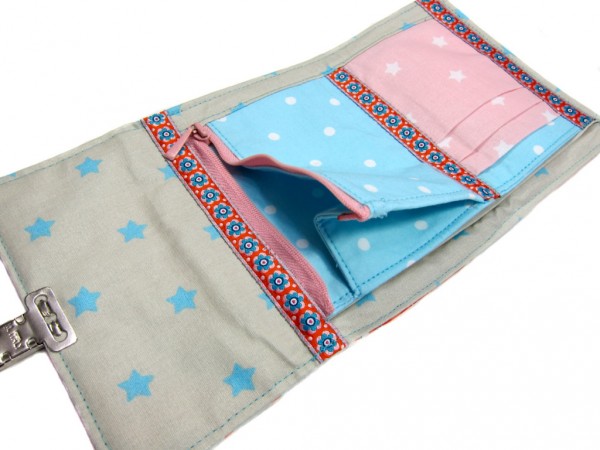 Geldbörse mit Kleingeldfach und Kartenfächern