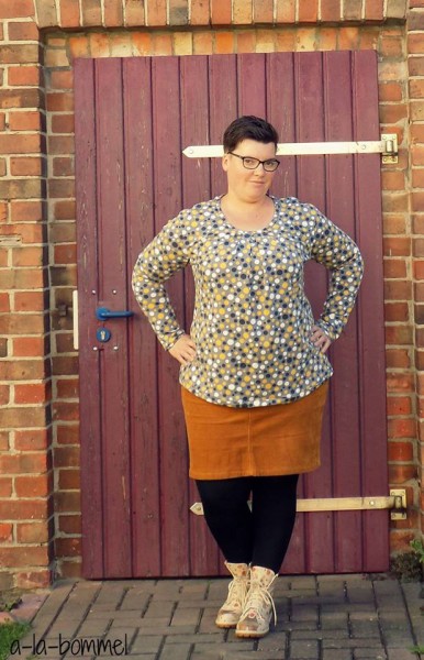 Big Lady Leana, Plus-Size-Damenshirt, Schnittmuster