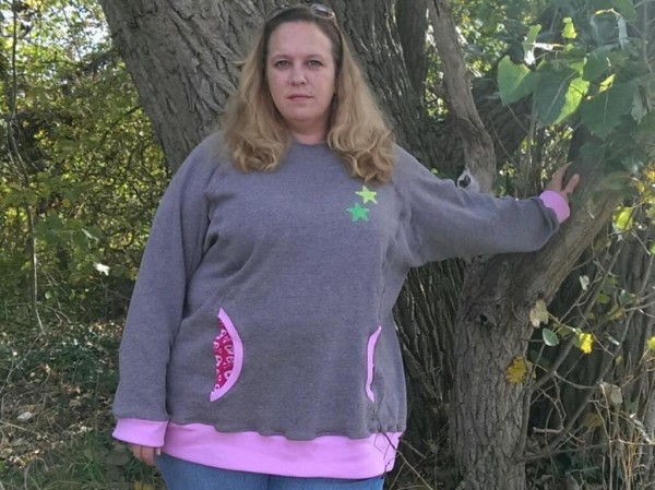 Big Lady Comet, Plus-Size-Hoodie, Schnittmuster