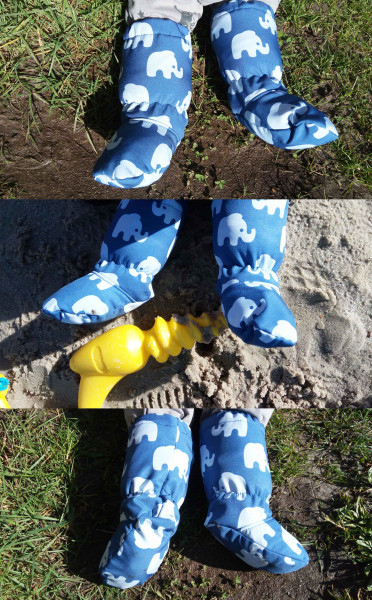 Ebook, Matsch-Booties - Outdoor-Krabbelschuhe für Babys und Kleinkinder