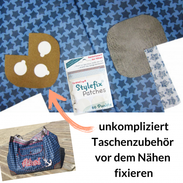 Stylefix-Patches, 60 Stück, ca. 30 mm Durchmesser