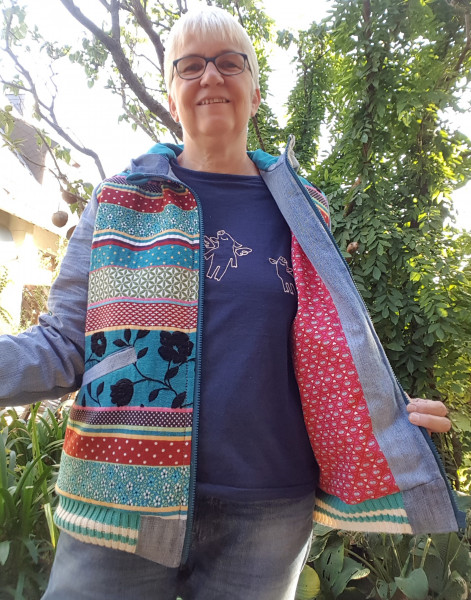 Jackenbündchen ganz einfach einnähen