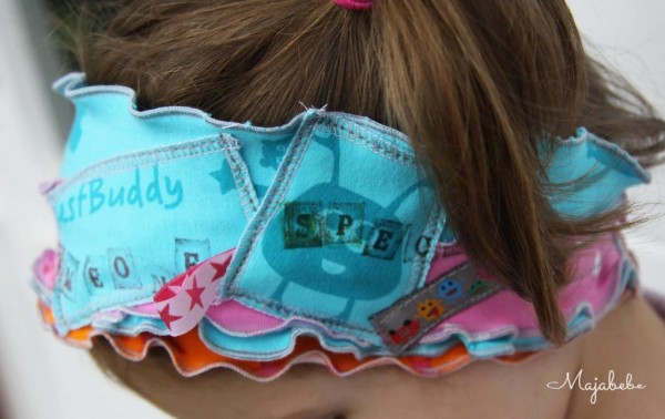 Mia's Tulleband, Stirnband für Kinder mit Downsyndrom, Schnittmuster