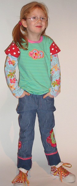 QUIARA, Basic-Kindershirt, Schnittmuster