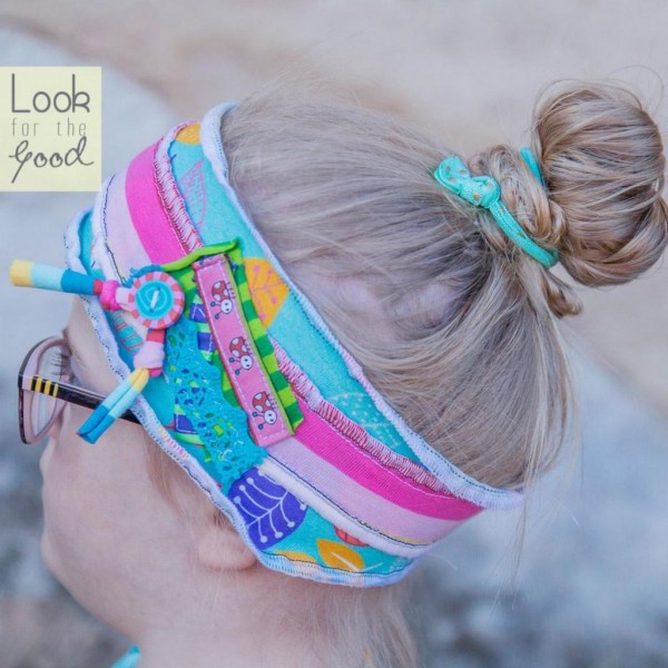 Mia's Tulleband, Stirnband für Kinder mit Downsyndrom, Schnittmuster