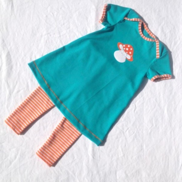 Kinderkleid Klimperklein, Schnittmuster