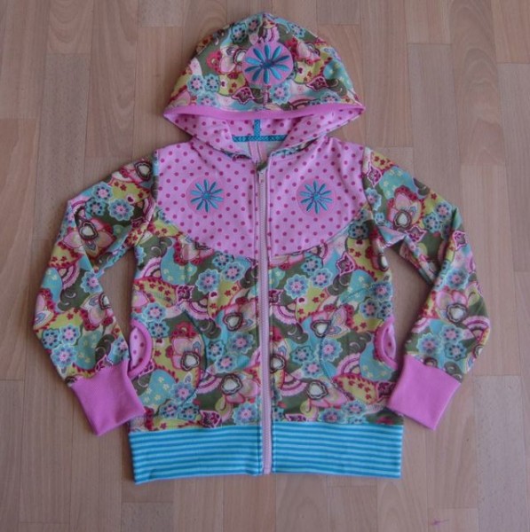 Bella, Mädchen-Sweatjacke, Schnittmuster