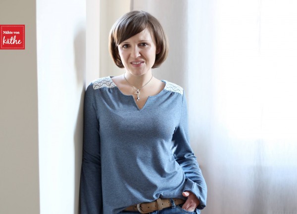 Luna, Damen-Passenshirt, Schnittmuster