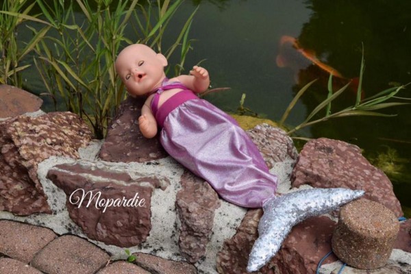 Meerjungfrau Kuschelflossen, Kreativ-FREEbook als Geschenk