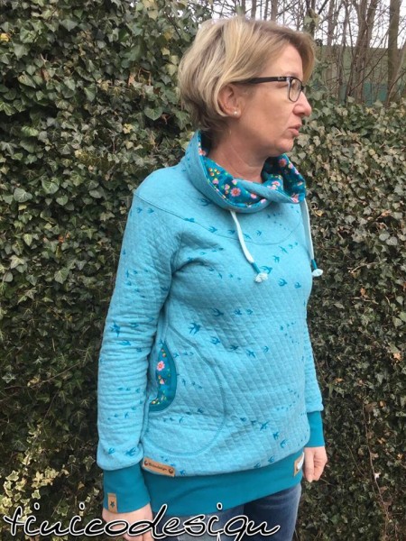 Lady Tasja, Hoodie und Kleid, Schnittmuster