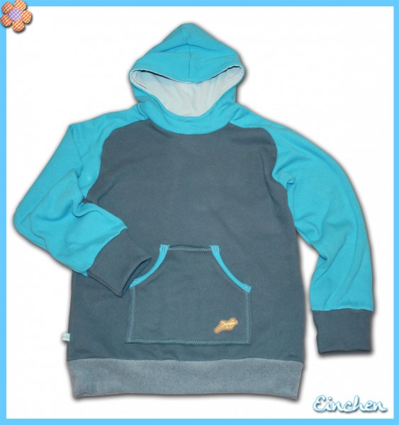 YORIK, Oversize Kapuzensweater, Schnittmuster