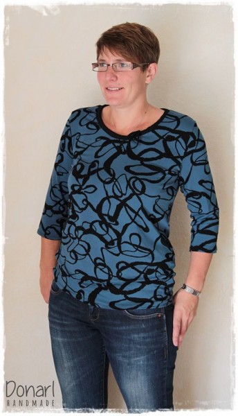 Lady Rose, Damenshirt, Schnittmuster