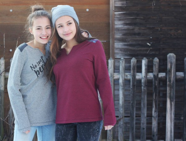 Luna, Damen-Passenshirt, Schnittmuster