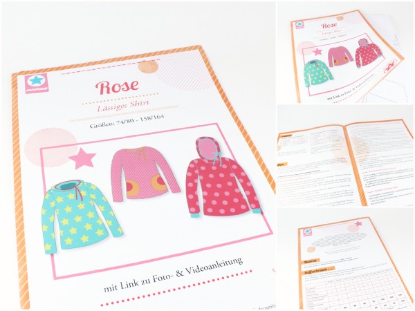 Rose Shirt Schnittmuster farbenmix