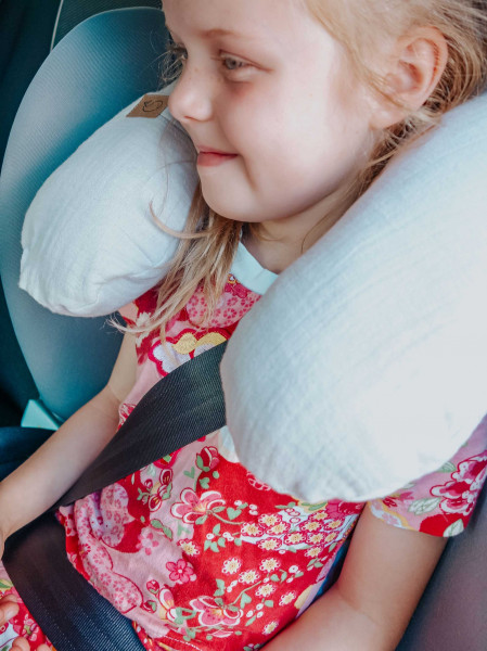 Nackenhörnchen Schnittmuster mit integrierter Tasche und Kabelöffnung