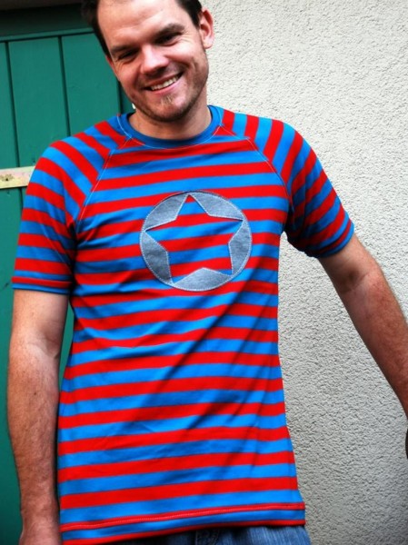 Kurzarm-Shirt "Mister Raglan" Schnittmuster mit Nähanleitung und Video
