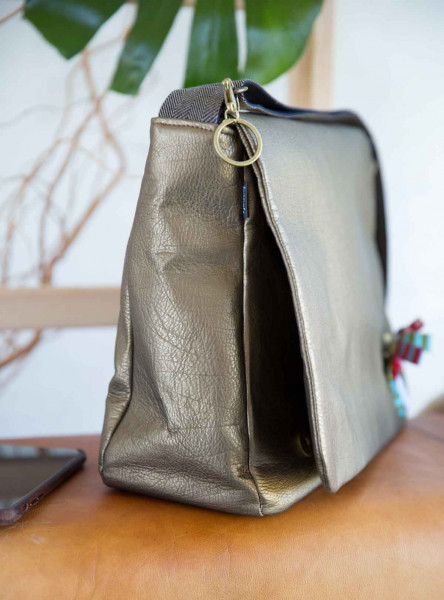 CityStyle sportliche Umhängetasche nähen, PDF-Schnittmuster mit ausführlicher Nähanleitung zum Downloaden