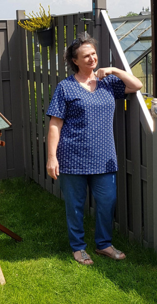 Komfort-Hose, Schnittmuster-Konzept