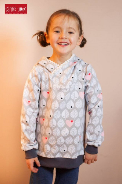 Serena, Kinder-Hoodie, Schnittmuster