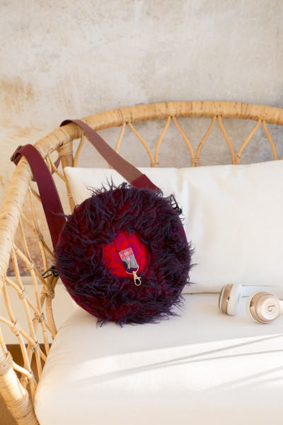 Ebook Schnittmuster runde Handtasche mit umlaufenden Taschengurt