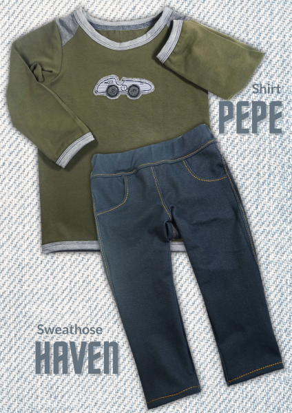 Haven, Sweathose für Kids, Schnittmuster