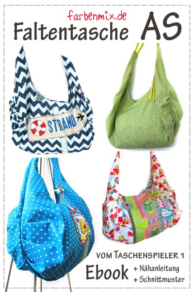 Faltentasche Taschenspieler 1 farbenmix