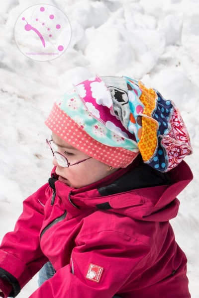 Mia's Tullelue, Beanie für Kinder mit Downsyndrom, Schnittmuster