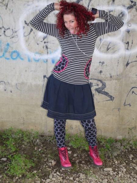 Lady Rose, Damenshirt, Schnittmuster