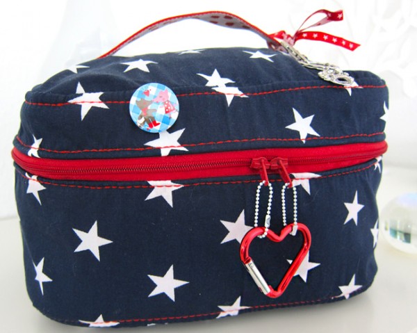 PDF-Schnittmuster Kosmetikkoffer Beautycase Fotoanleitung