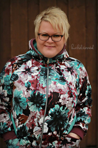 Paula XL, Plus-Size-Raglanjacke, Schnittmuster