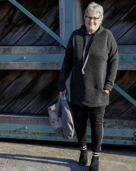 Nähanleitung Beuteltasche zum Wenden mit Schnittmuster zum Ausdrucken