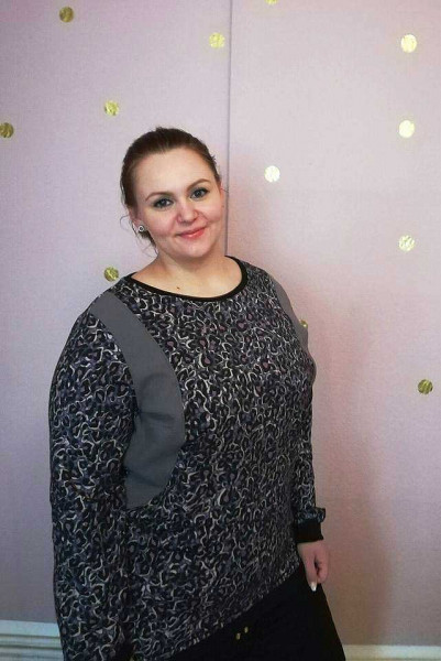 Big Lady Ruby, Plus-Size-Sweatshirt, Schnittmuster