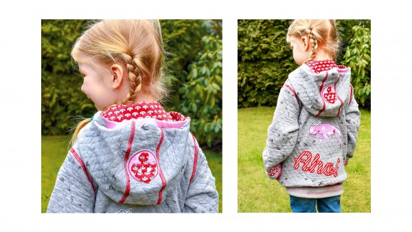 Sweatjacke "Jace" von miaLuna