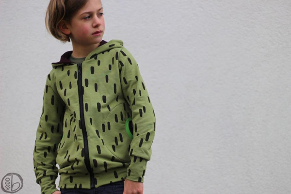 Bella, Mädchen-Sweatjacke, Schnittmuster