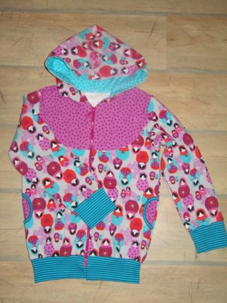 Bella, Mädchen-Sweatjacke, Schnittmuster